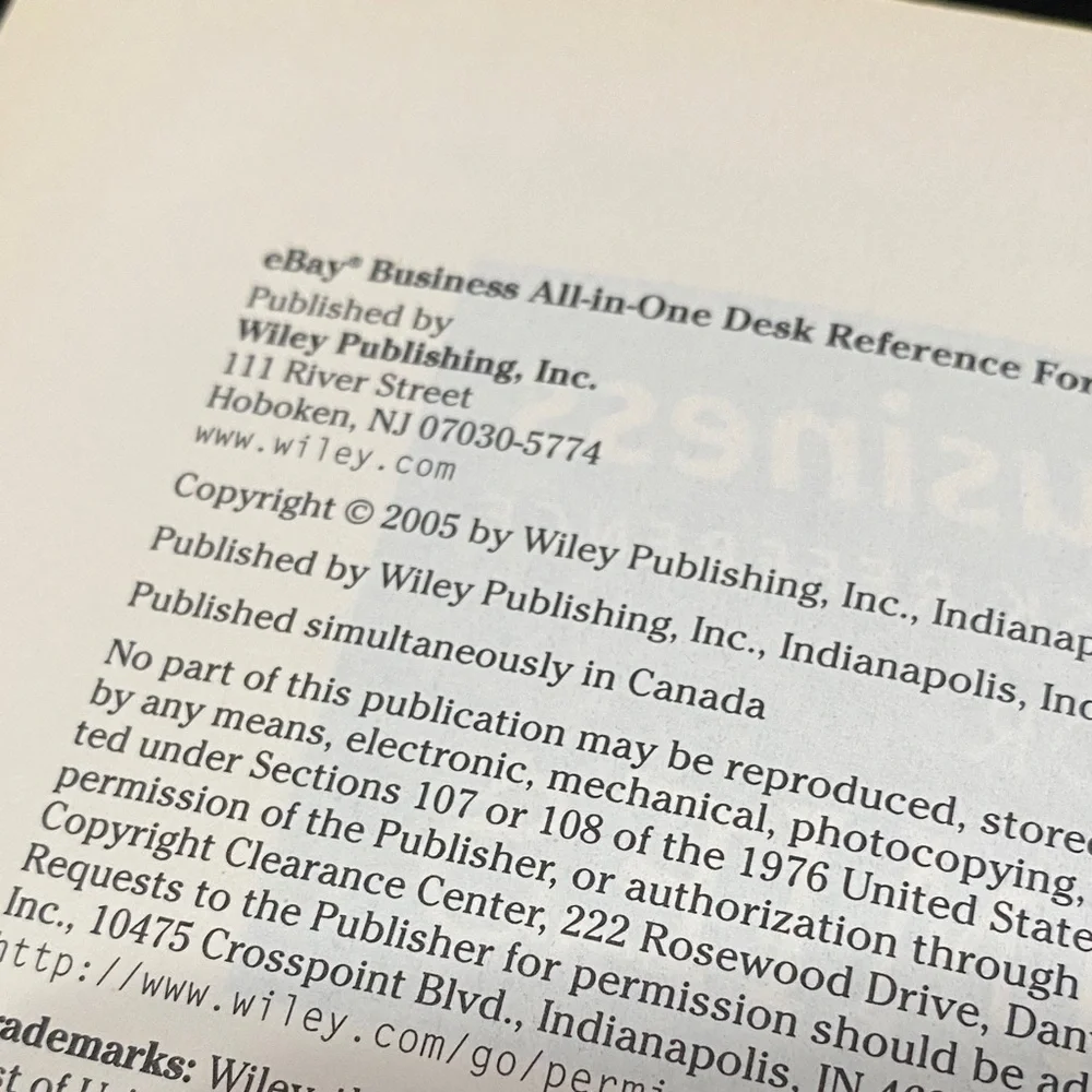 eBay Business all in one desk reference for Dummies Book 9 books in 1